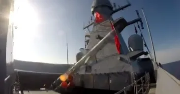 Milli gemisavar füze ATMACA hedefleri imha etti!