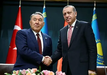 Nazarbayev yarın Türkiye'ye gelerek Başkan Erdoğan ile görüşecek