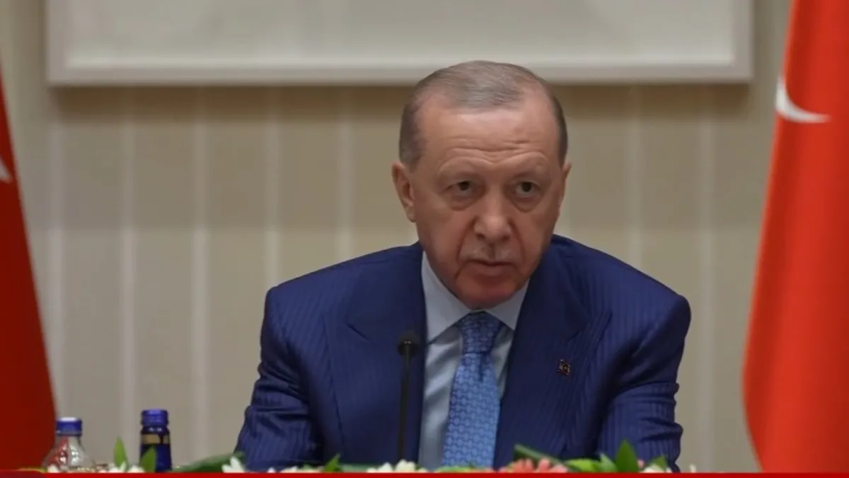 1 Mayıs öncesi işçiler Beştepe'de! Başkan Erdoğan: Ülkeyi vatan kılan işçinin emeğidir