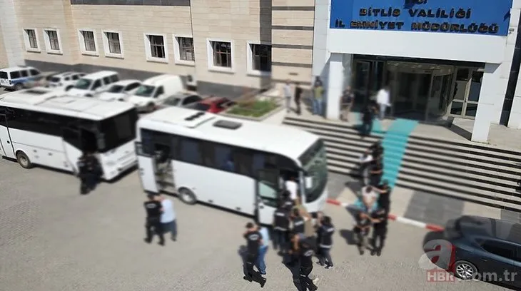 Bitlis merkezli 6 ilde suç örgütüne operasyon: 4 kişi tutuklandı