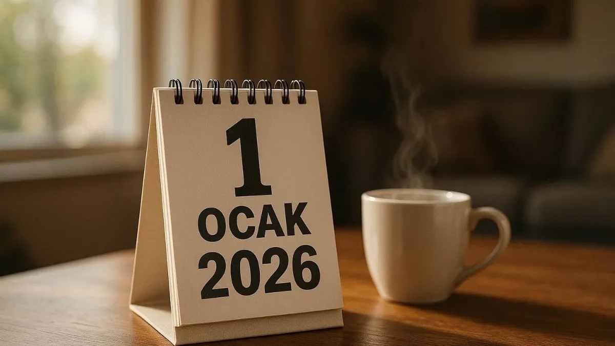 Yılbaşı ne zaman, 1 Ocak 2026 hangi güne denk geliyor?