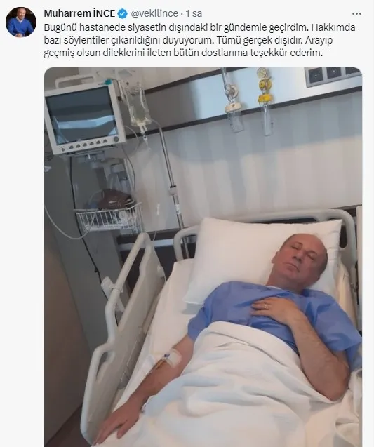 CHP medyasının ’Muharrem İnce Kılıçdaroğlu’na destek verecek’ iddialarına İnce’den yalanlama: İddialar gerçek dışı