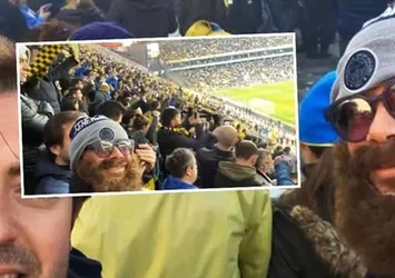 Diego Lugano derbiyi kılık değiştirerek izledi!