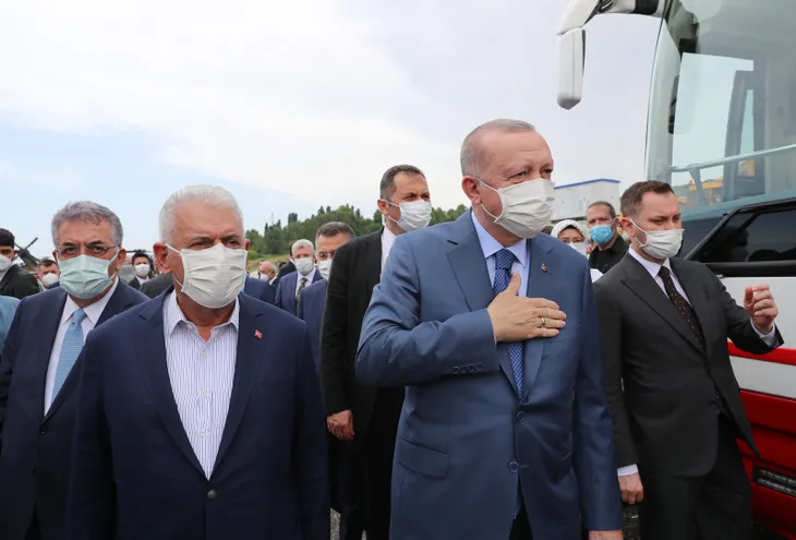 Türkiye'ye çağ atlatacak dev proje Kanal İstanbul! Vatandaş akın etti! Başkan Erdoğan'a sevgi seli