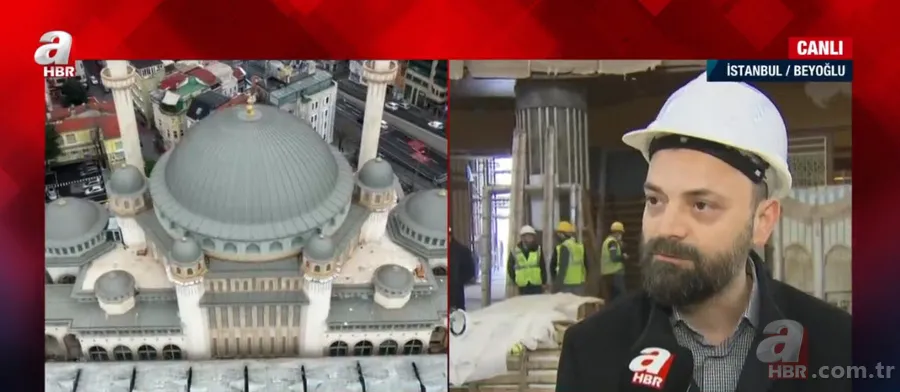 Son dakika: Taksim Camii ne zaman ibadete açılacak? Çalışmalar şu an ne aşamada? A Haber Taksim Camii'nde 3