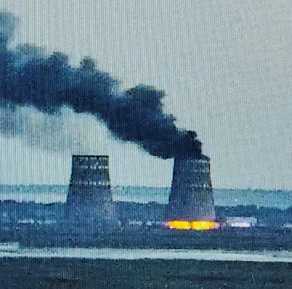 Zaporijya Nükleer Güç Santrali'nde dumanlar yükseldi! Rusya ve Ukrayna birbirini suçladı - 5