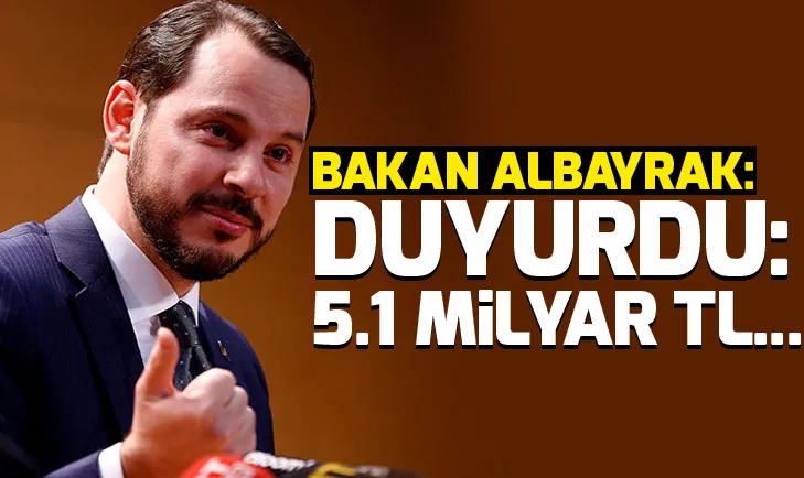 Son dakika: Bakan Berat Albayraktan bütçe açıklaması: 5.1 milyar TL...