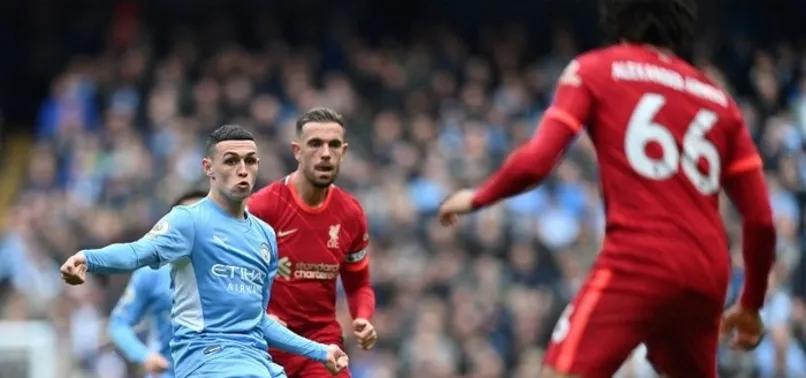 Premier Lig'in zirvesinde Manchester City ile Liverpool yenişemedi