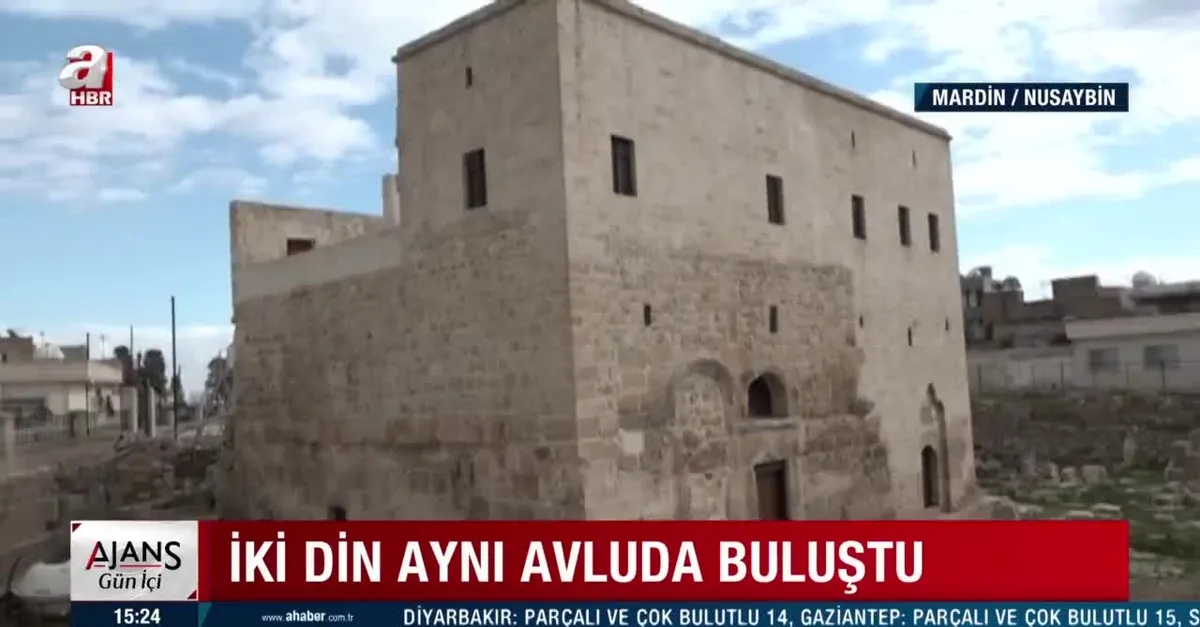 İki din aynı avluda buluştu