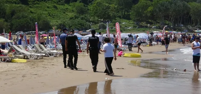 Şile'de can pazarı yaşandı! Halk tüm uyarılara rağmen yasağa uymadı