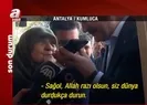 Başkan Erdoğan selzede Zülfiye teyze ile görüştü