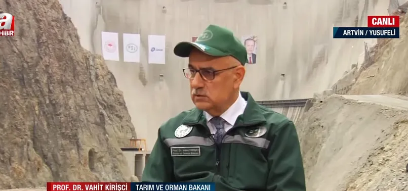 Yusufeli Barajı 22 Kasım’da açılacak! Tarım ve Orman Bakanı Vahit Kirişci'den A Haber’e özel açıklamalar