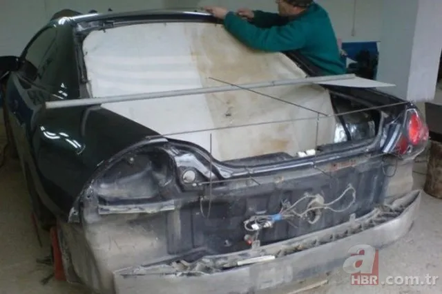 Çinli makinist evinde Lamborghini yaptı! 13