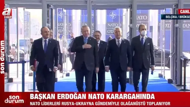 Başkan Erdoğan NATO karargahında! Macron ile görüştü | NATO zirvesinden ne sonuç çıkar?