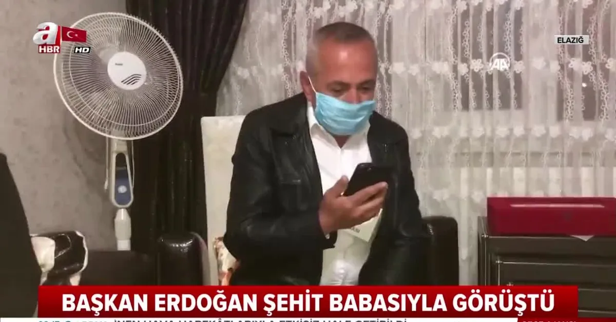 Başkan Erdoğan, Şehit Piyade Teğmen Canbert Tatar'ın babasıyla telefon görüşmesi gerçekleştirdi