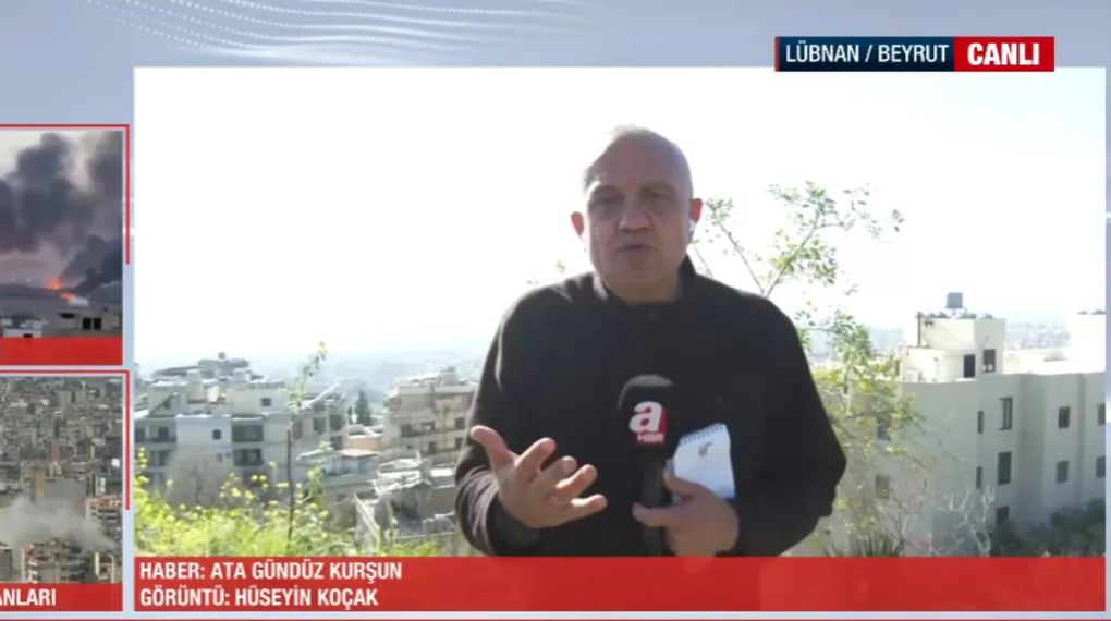 Katil İsrail Beyrut'u vurmaya devam ediyor