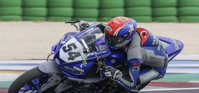 Milli motosikletçi Bahattin Sofuoğlu Hollanda’daki ikinci yarışta 5. oldu