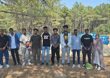Edirne'de 24 düzensiz göçmen yakalandı