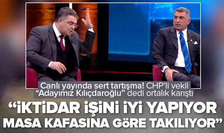 Canlı yayında ’Kılıçdaroğlu’ kavgası!