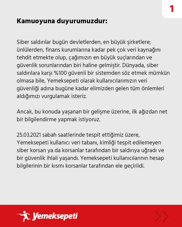 Son dakika: Yemek Sepeti siber saldırıya uğradı: Kullanıcı verileri çalındı! Kredi kartı bilgileri güvende mi? - 1