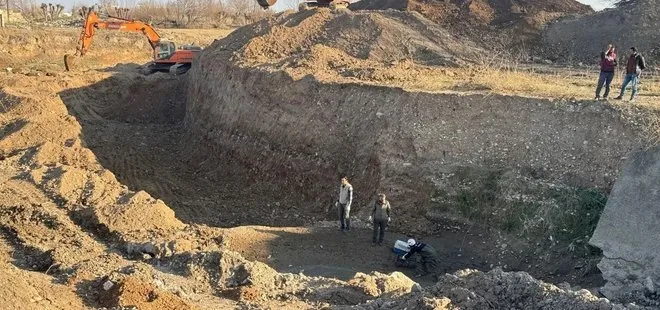 Şanlıurfa'da ıslahı yapılan derede mahsur kalan kaplumbağalar kurtarıldı