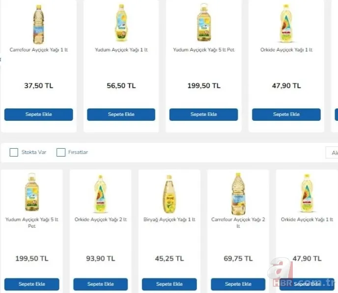 YAĞ FİYATLARI DÜŞECEK! Ayçiçek yağı ne kadar, kaç TL olacak? EN UCUZ AYÇİÇEK YAĞI...ŞOK, A101, CarrefourSA... 15