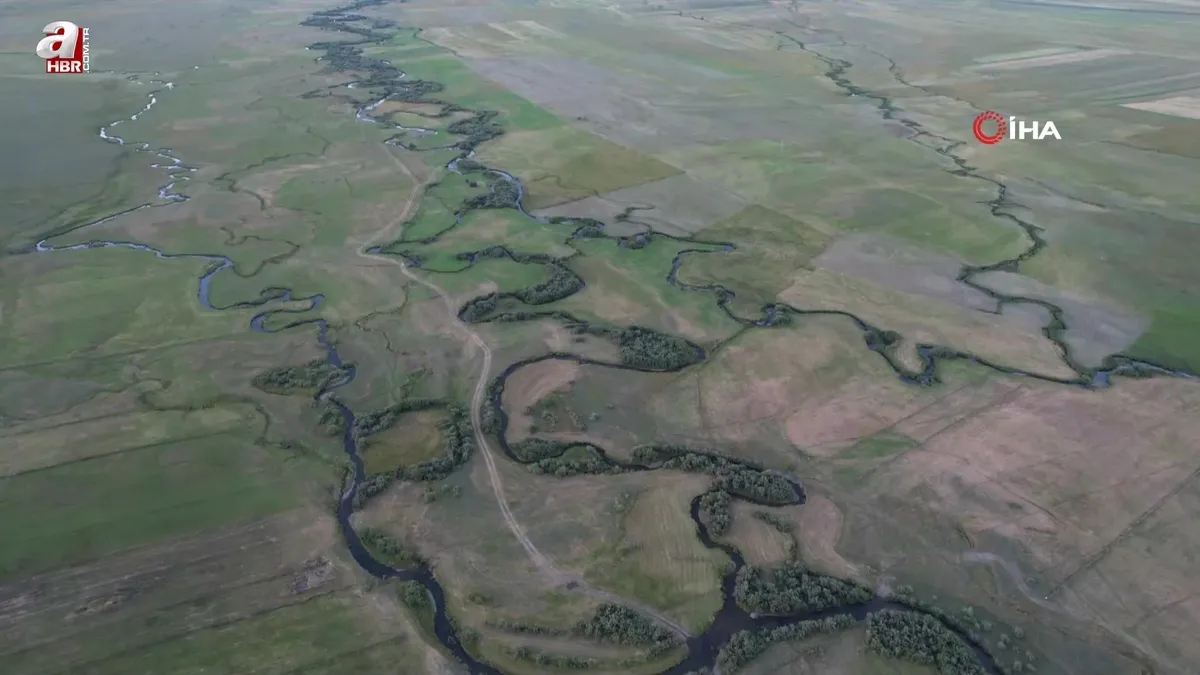 Ardahan’da menderesler böyle görüntülendi