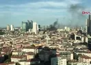 Mecidiyeköyde korkutan yangın