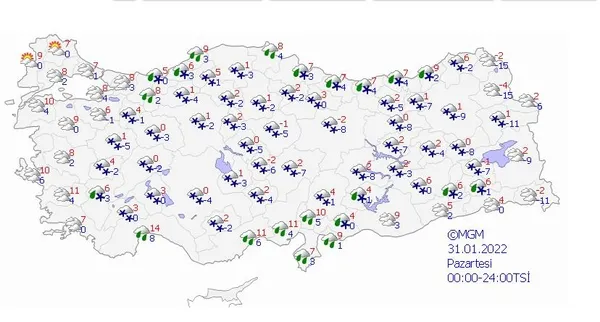 SON DAKİKA! Meteoroloji 5 günlük hava tahmini raporunu yayınladı! İstanbul’da kar yağışı devam edecek mi? Yoğun kar uyarısı geldi
