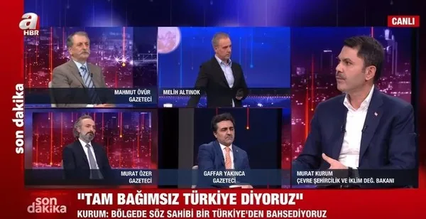 Çevre Şehircilik ve İklim Değişikliği Bakanı Murat Kurum A Haber’de! Yeni konut kampanyasının detayları neler? Kirada yüzde 25 sınırı...