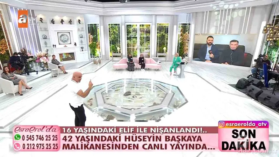 Tehdit şantaj taciz! Türkiye Esra Erol’daki bu olayı konuşuyor! 42 yaşındaki Hüseyin Başkaya Elif'i 16 yaşındayken kandırdı mı? Esra Erol ekibi o malikanede... 18
