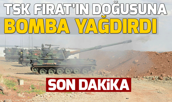 Türkiye Fıratın doğusunu vurdu!
