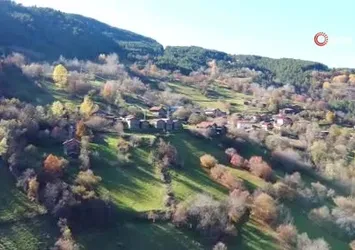 Kastamonu'da sonbaharın renkleri kamerada