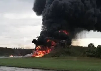 Ukrayna Rus bombardıman uçağını vurdu