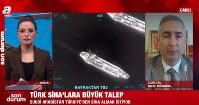 Suudi Arabistan'a SİHA satmak riskli mi? Emekli Tuğgeneral Özgür Tör A Haber'de değerlendirdi