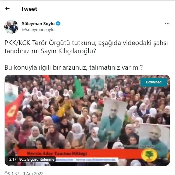 CHP'li Belediyenin makam verdiği terörle iltisaklı Bedrettin Gündeş'in kirli geçmişi gözler önüne serildi! Bakan Soylu Kılıçdaroğlu'na sordu: Bu şahsı tanıdınız mı? - 4