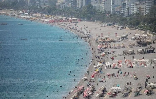 Antalya'da hava sıcaklığı gölgede 40 dereceye ulaştı - 2