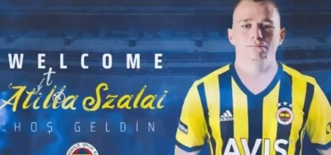 Son dakika: Fenerbahçe Attila Szalai ile 4,5 yıllık sözleşme imzalandı