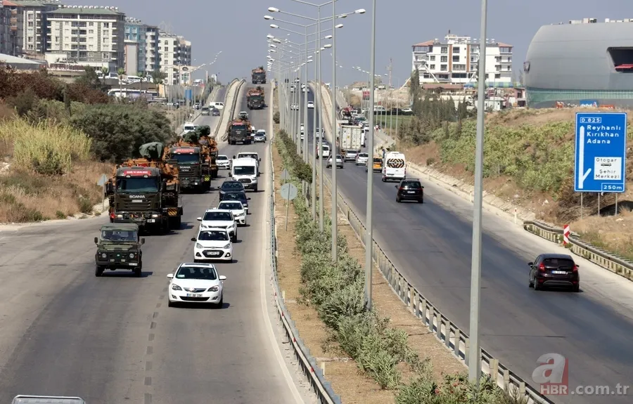 Suriye sınırına askeri sevkiyat 4