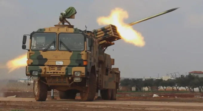 Son dakika: Mehmetçik Afrin’de hastaneye saldıran terör örgütü PKK/YPG'ye ait hedefleri vurdu - 1