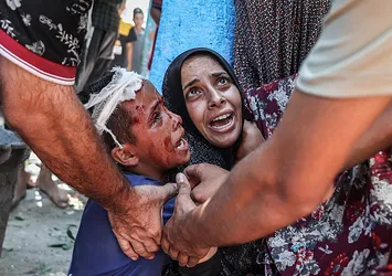 İşgalci İsrail'in sivil katliamı bitmek bilmiyor! Katiller Nuseyrat'da yine okul vurdu: 23 ölü