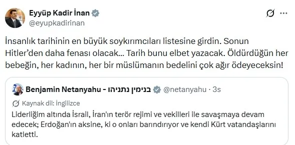 katil-netanyahu-ve-katz-baskan-erdogani-hedef-aldi-imamoglu-ile-yavasa-ozel-etiket-turkiyeden-pes-pese-tepki-1775940464066.jpeg Katil Netanyahu ve Katz Başkan Erdoğan'ı hedef aldı: İmamoğlu ile Yavaş'a özel etiket | Türkiye'den peş peşe tepki - 3