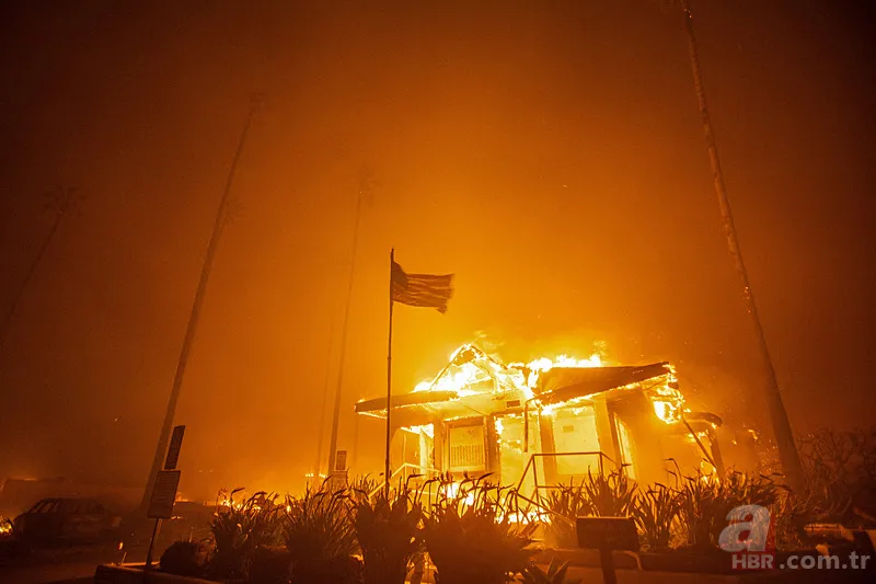 Los Angeles alev alev yanıyor! Bazı bölgelerde sokağa çıkma yasağı ilan edildi 5