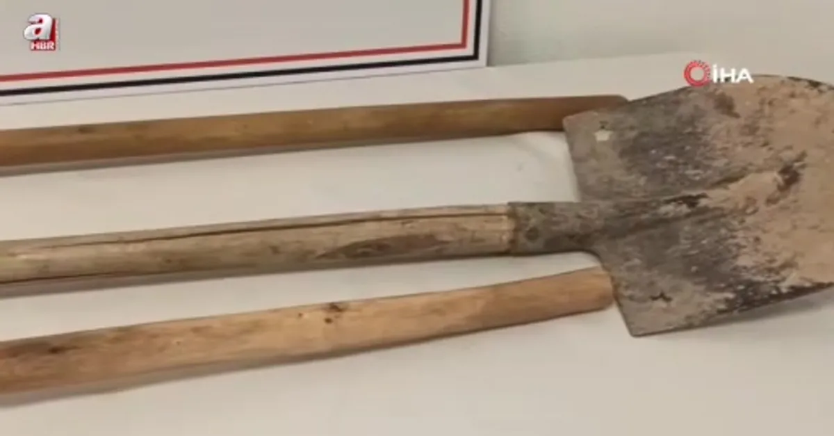 Kaçak kazı yaparken suçüstü yakalandılar