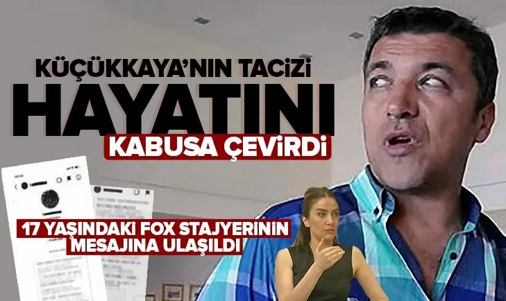 17 yaşındaki FOX stajyeri İsmail Küçükkaya’nın taciz mesajlarını eski eşiyle paylaştı