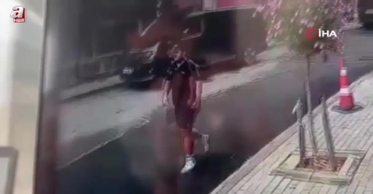 Eyüpsultan’da silahlı saldırı kamerada