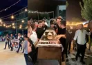 Damadın arkadaşlarından tabutlu sürpriz!