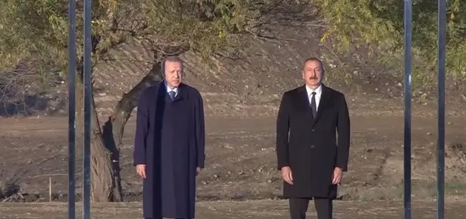 Son dakika: Başkan Erdoğan Azerbaycan’da resmi törenle karşılandı