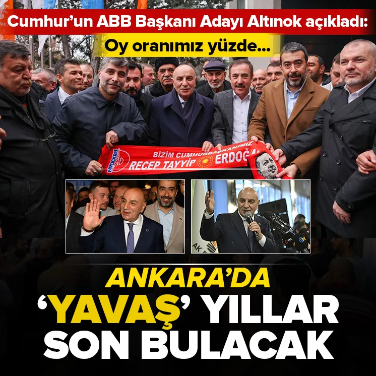 Ankara’da artık ’Yavaş’ yıllara son vereceğiz!