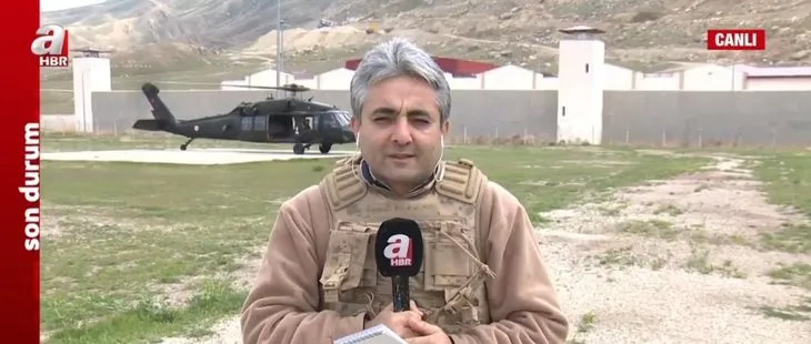 A Haber operasyon bölgesinde! İşte askeri helikopterden operasyon bölgesi ve 11 teröristin vurulduğu bölge